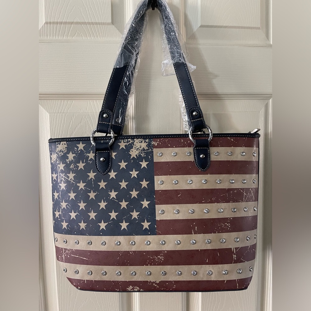 American Bling - American Flag Tote